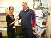 Whittington marathon raffle
